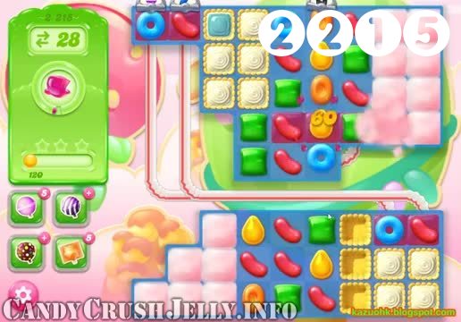 Candy Crush Jelly Saga : Level 2215 – Videos, Cheats, Tips and Tricks