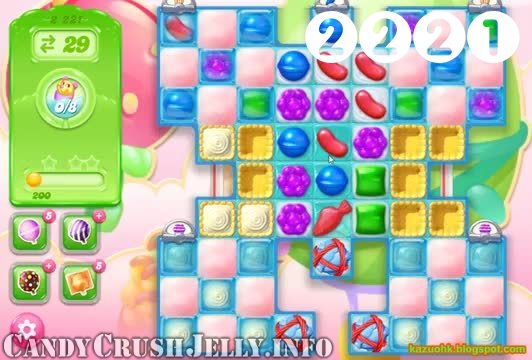 Candy Crush Jelly Saga : Level 2221 – Videos, Cheats, Tips and Tricks