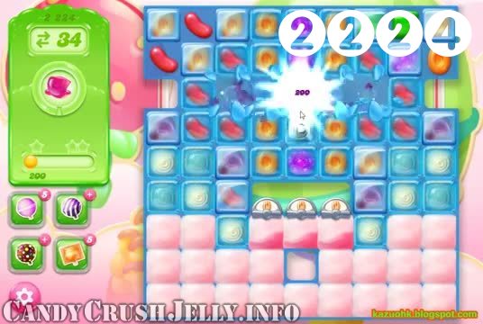 Candy Crush Jelly Saga : Level 2224 – Videos, Cheats, Tips and Tricks