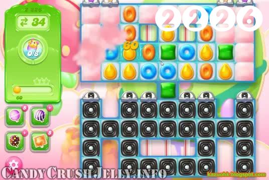 Candy Crush Jelly Saga : Level 2226 – Videos, Cheats, Tips and Tricks