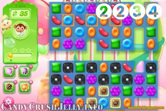Candy Crush Jelly Saga : Level 2234 – Videos, Cheats, Tips and Tricks