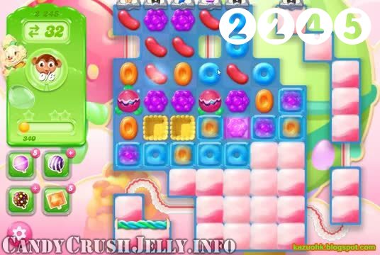 Candy Crush Jelly Saga : Level 2245 – Videos, Cheats, Tips and Tricks