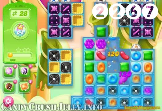 Candy Crush Jelly Saga : Level 2267 – Videos, Cheats, Tips and Tricks