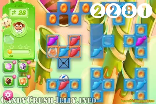 Candy Crush Jelly Saga : Level 2281 – Videos, Cheats, Tips and Tricks