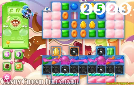 Candy Crush Jelly Saga : Level 2523 – Videos, Cheats, Tips and Tricks