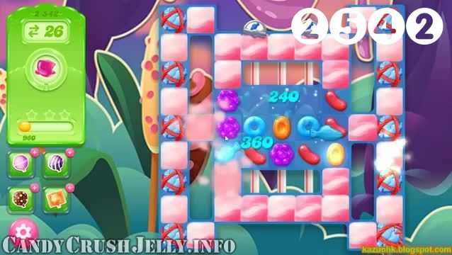Candy Crush Jelly Saga : Level 2542 – Videos, Cheats, Tips and Tricks