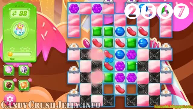 Candy Crush Jelly Saga : Level 2567 – Videos, Cheats, Tips and Tricks
