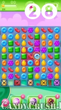Candy Crush Jelly Saga : Level 28 – Videos, Cheats, Tips and Tricks