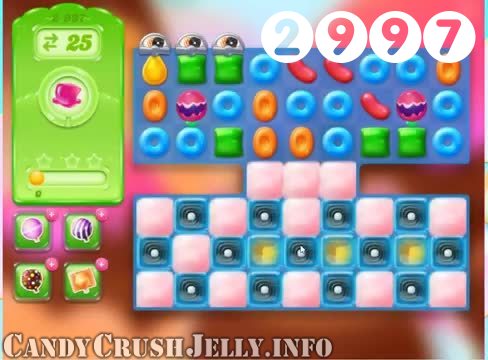 Candy Crush Jelly Saga : Level 2997 – Videos, Cheats, Tips and Tricks