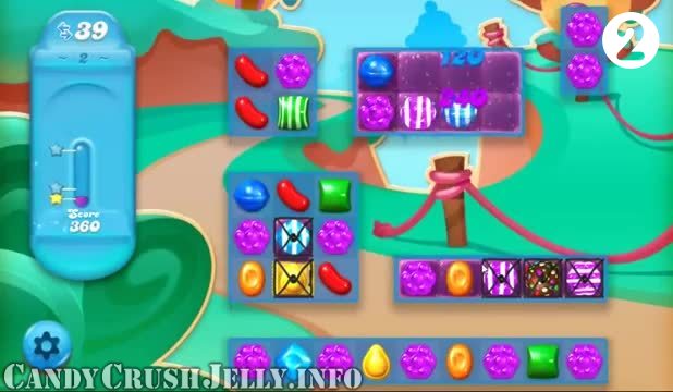 Candy Crush Jelly Saga : Level 2 – Videos, Cheats, Tips and Tricks