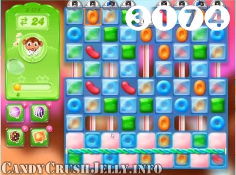 Candy Crush Jelly Saga : Level 3174 – Videos, Cheats, Tips and Tricks