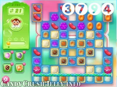Candy Crush Jelly Saga : Level 3794 – Videos, Cheats, Tips and Tricks