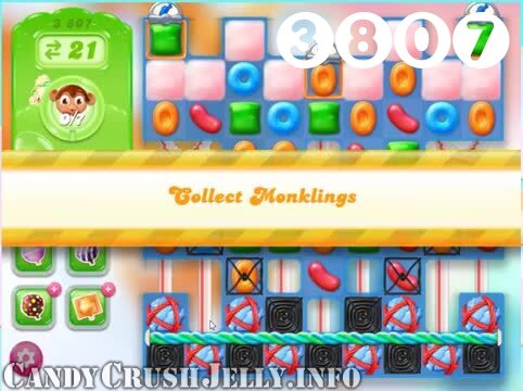 Candy Crush Jelly Saga : Level 3807 – Videos, Cheats, Tips and Tricks