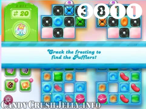Candy Crush Jelly Saga : Level 3811 – Videos, Cheats, Tips and Tricks