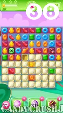 Candy Crush Jelly Saga : Level 38 – Videos, Cheats, Tips and Tricks