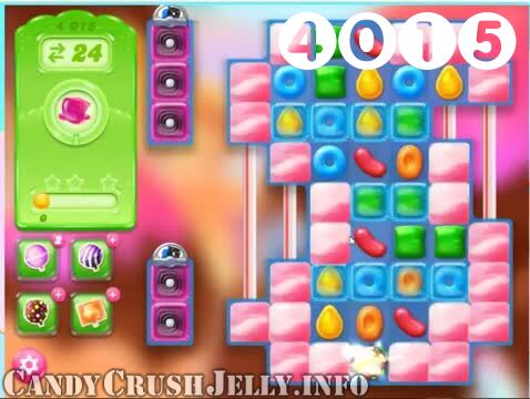 Candy Crush Jelly Saga : Level 4015 – Videos, Cheats, Tips and Tricks