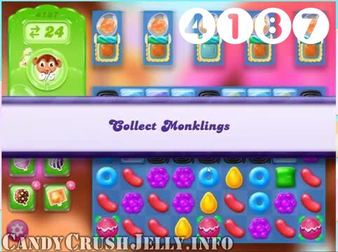 Candy Crush Jelly Saga : Level 4187 – Videos, Cheats, Tips and Tricks