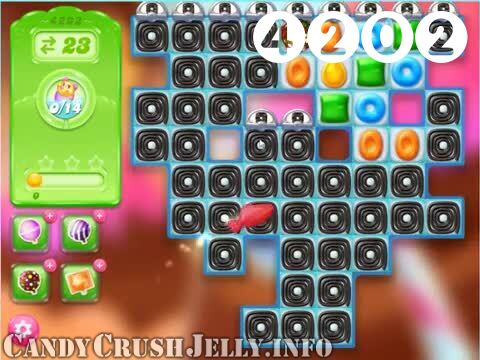 Candy Crush Jelly Saga : Level 4202 – Videos, Cheats, Tips and Tricks