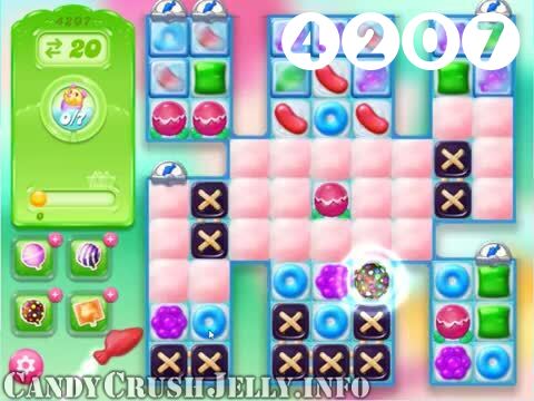 Candy Crush Jelly Saga : Level 4207 – Videos, Cheats, Tips and Tricks