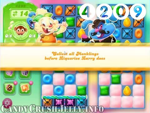 Candy Crush Jelly Saga : Level 4209 – Videos, Cheats, Tips and Tricks