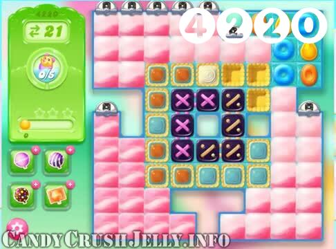 Candy Crush Jelly Saga : Level 4220 – Videos, Cheats, Tips and Tricks