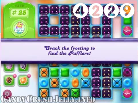 Candy Crush Jelly Saga : Level 4229 – Videos, Cheats, Tips and Tricks