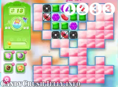 Candy Crush Jelly Saga : Level 4233 – Videos, Cheats, Tips and Tricks