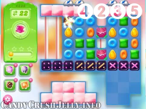 Candy Crush Jelly Saga : Level 4235 – Videos, Cheats, Tips and Tricks
