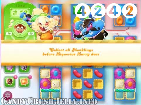 Candy Crush Jelly Saga : Level 4242 – Videos, Cheats, Tips and Tricks