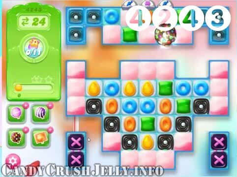 Candy Crush Jelly Saga : Level 4243 – Videos, Cheats, Tips and Tricks
