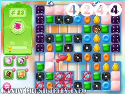 Candy Crush Jelly Saga : Level 4244 – Videos, Cheats, Tips and Tricks