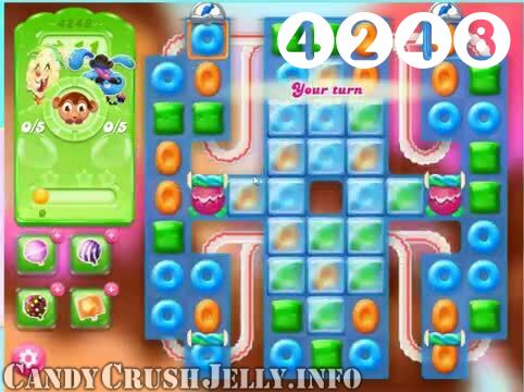 Candy Crush Jelly Saga : Level 4248 – Videos, Cheats, Tips and Tricks