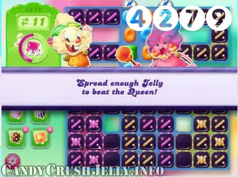 Candy Crush Jelly Saga : Level 4279 – Videos, Cheats, Tips and Tricks