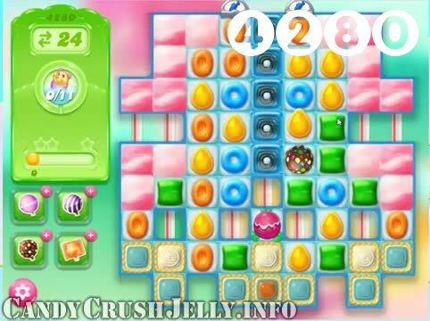 Candy Crush Jelly Saga : Level 4280 – Videos, Cheats, Tips and Tricks