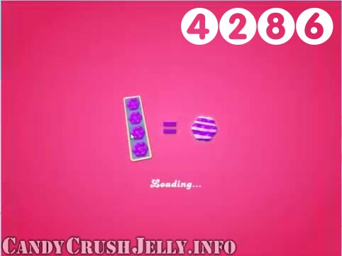 Candy Crush Jelly Saga : Level 4286 – Videos, Cheats, Tips and Tricks