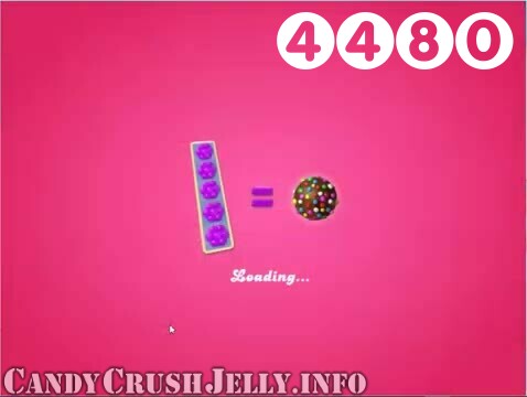 Candy Crush Jelly Saga : Level 4480 – Videos, Cheats, Tips and Tricks