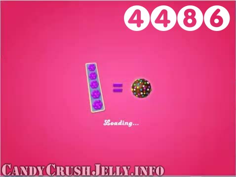 Candy Crush Jelly Saga : Level 4486 – Videos, Cheats, Tips and Tricks