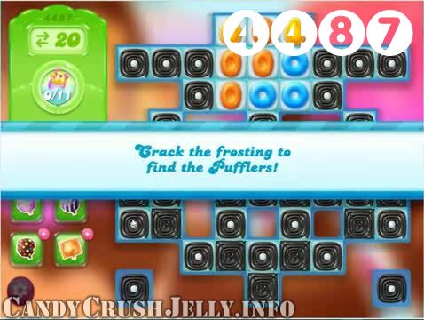 Candy Crush Jelly Saga : Level 4487 – Videos, Cheats, Tips and Tricks