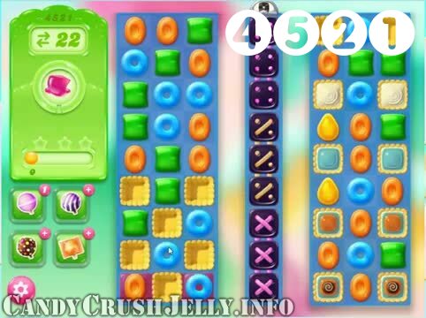 Candy Crush Jelly Saga : Level 4521 – Videos, Cheats, Tips and Tricks