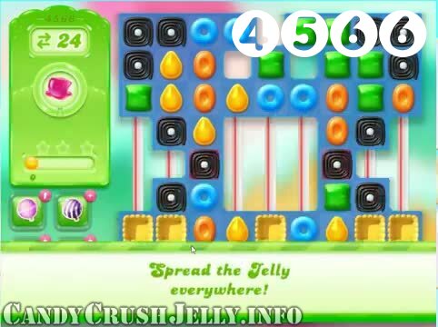 Candy Crush Jelly Saga : Level 4566 – Videos, Cheats, Tips and Tricks