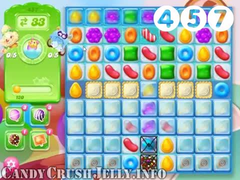 Candy Crush Jelly Saga : Level 457 – Videos, Cheats, Tips and Tricks