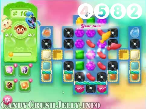 Candy Crush Jelly Saga : Level 4582 – Videos, Cheats, Tips and Tricks