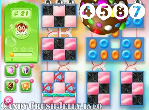 Candy Crush Jelly Saga : Level 4587 – Videos, Cheats, Tips and Tricks