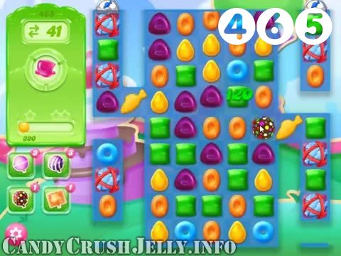Candy Crush Jelly Saga : Level 465 – Videos, Cheats, Tips and Tricks