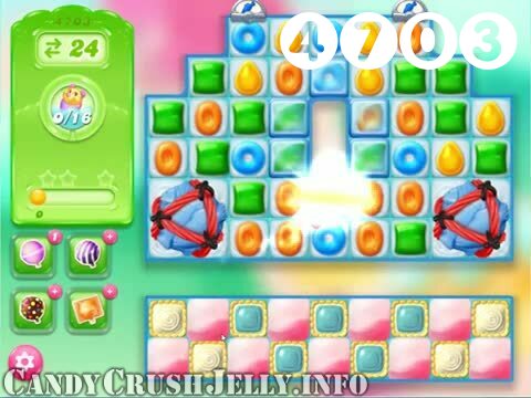 Candy Crush Jelly Saga : Level 4703 – Videos, Cheats, Tips and Tricks