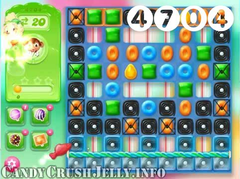 Candy Crush Jelly Saga : Level 4704 – Videos, Cheats, Tips and Tricks