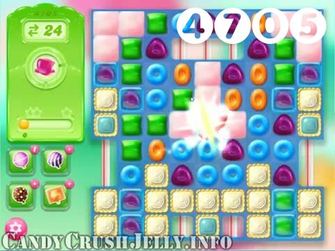Candy Crush Jelly Saga : Level 4705 – Videos, Cheats, Tips and Tricks