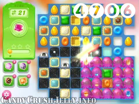 Candy Crush Jelly Saga : Level 4706 – Videos, Cheats, Tips and Tricks