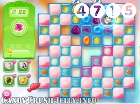 Candy Crush Jelly Saga : Level 4715 – Videos, Cheats, Tips and Tricks