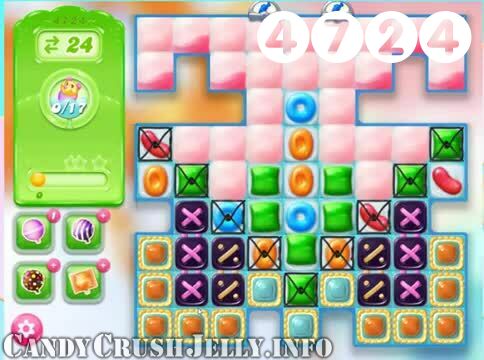 Candy Crush Jelly Saga : Level 4724 – Videos, Cheats, Tips and Tricks